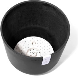 Ecopots Oslo Water Reservoir - Dark Grey - Ø 35 cm, H 30,5 cm