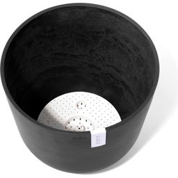 Oslo Pflanztopf mit Wasserreservoir - dunkelgrau - Ø 45 cm, Höhe 39,2 cm