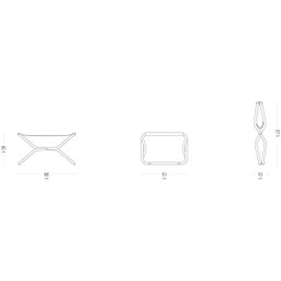 Lafuma NEXT Footrest / Stool - Natura