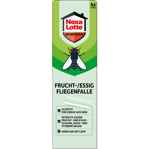NexaLotte Frucht-/Essigfliegenfalle - 4 Stück