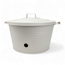 Livlig Metalen Tuinslangpot - Gentle Greige