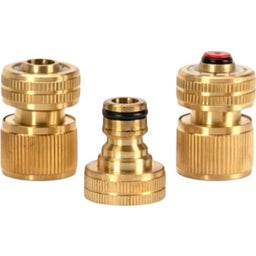 Set di Raccordi in Ottone per Tubi Flessibili - 1 set