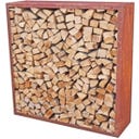 prima terra Regal za drva rjasta patina - 118 x 118 cm