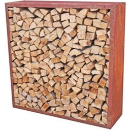 prima terra Regal za drva rjasta patina - 118 x 118 cm