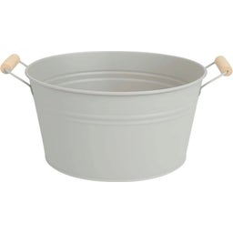 Livlig Bacinella in Metallo Zincato Ø 40cm - Greige