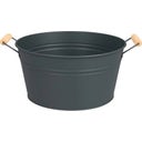 Livlig Zinc Tub Metal ø 40cm - Anthracite