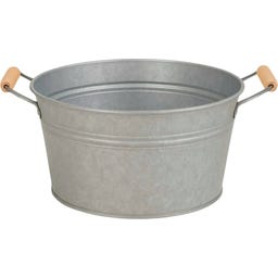 Livlig Zinc Tub Metal ø 40cm - Zinc