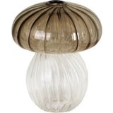 Strömshaga Dekovase Mushroom braun