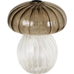 Strömshaga Mushroom Decoratieve Vaas - Bruin - Hoogte 13 cm