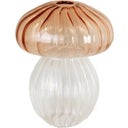 Strömshaga Mushroom Decorative Vase, Pink - Height 13 cm
