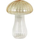 Strömshaga Dekovase Mushroom gelb - Höhe 15 cm