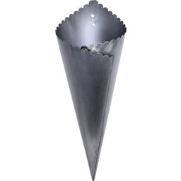 Strömshaga Wall Planter Cone - Zinc