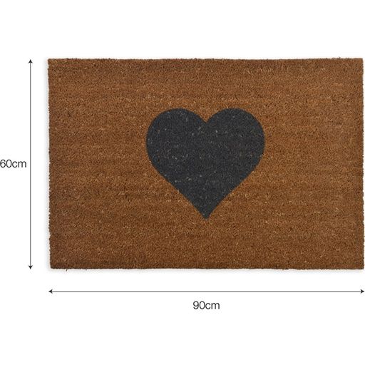 Garden Trading Heart Doormat - Large - 1 item