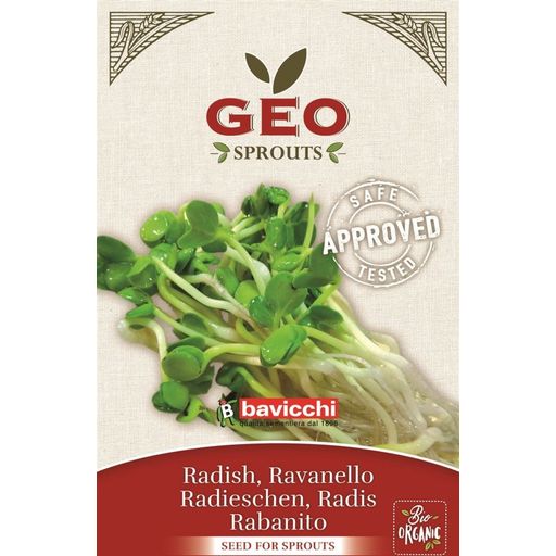 Bavicchi Semi per Germogli di Ravanello Bio - 30 g