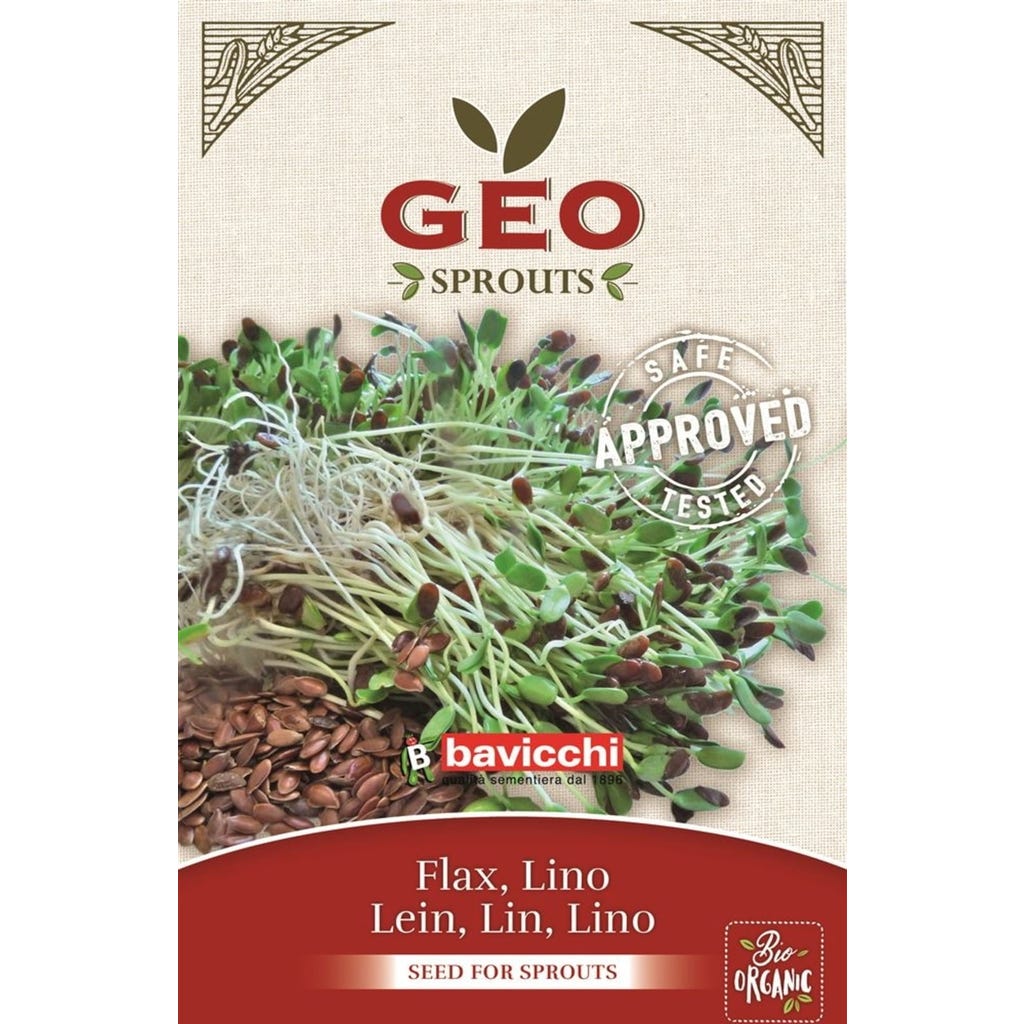 Bavicchi Organic Sprouting Flax Seeds Bloomling International