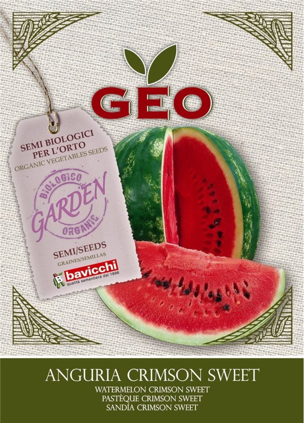 Bavicchi Crimson Sweet Organic Watermelon