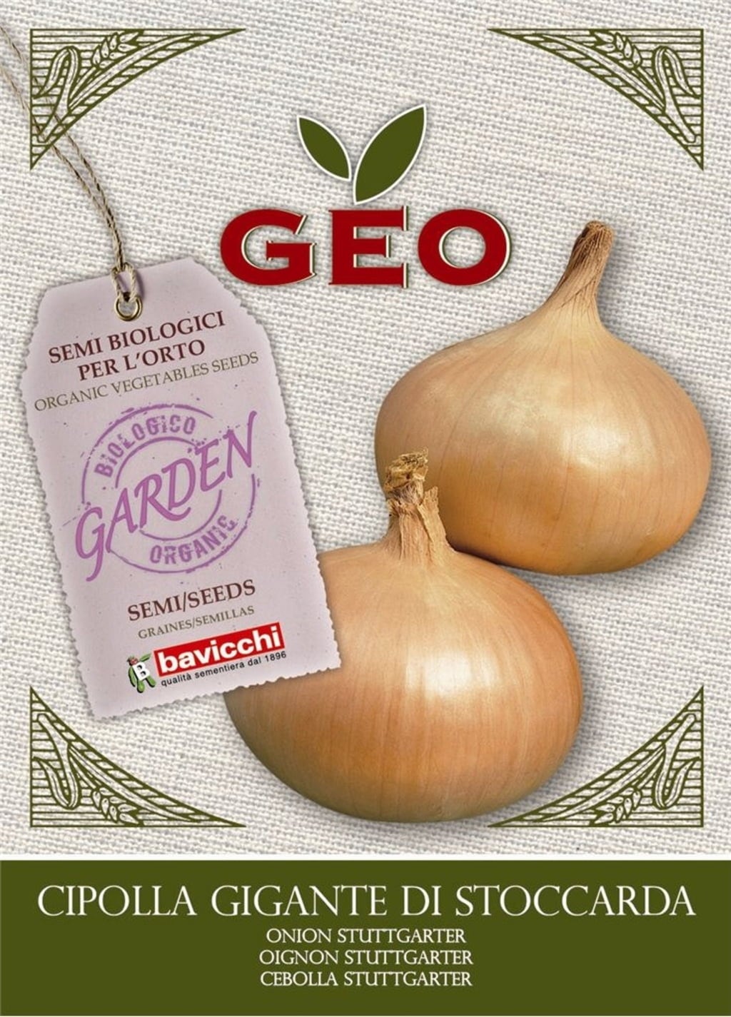 Bavicchi Oignons de Stuttgart Bio - 4 g