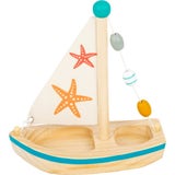 Legler Water Toy Sailboat Starfish