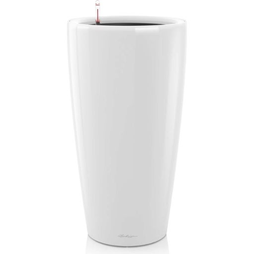 Lechuza Pflanzgefäß RONDO Premium 40 - Weiß hochglanz