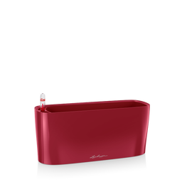 Lechuza DELTA 10 Planter - Scarlet Red High Gloss