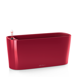 Lechuza DELTA 20 Planter - Scarlet Red High Gloss