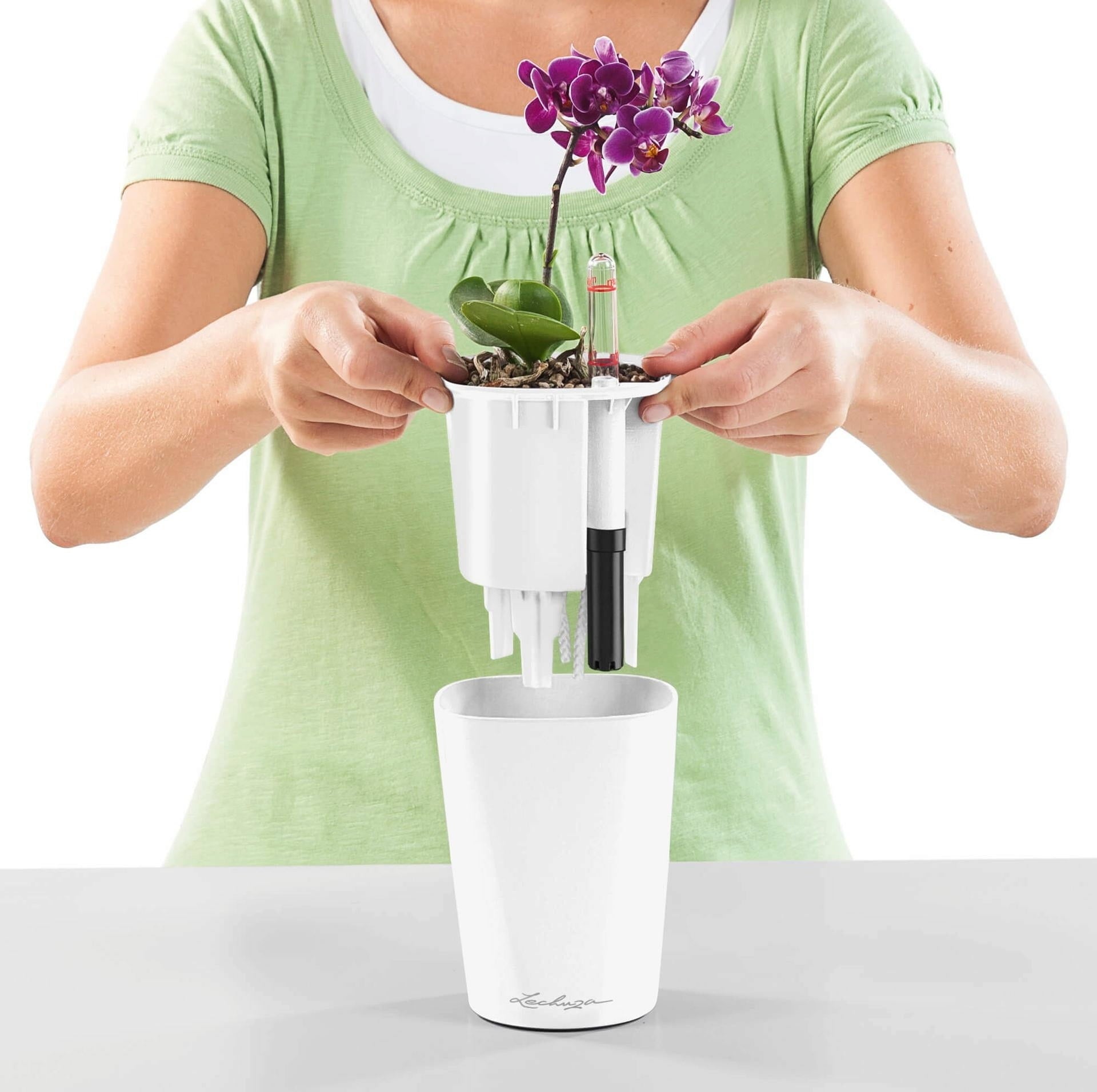 Lechuza MINI DELTINI Tabletop Planter