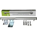 Gartentorschließer Camelion 180/170 Soft Close, Silber - 120er Winkel