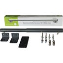 Chiudicancello da Giardino Camelion 180/170 Soft Close, Angolo 80° + Piastra, Antracite Opaco