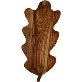 Miljögården Holzbrett "Eichenblatt"
