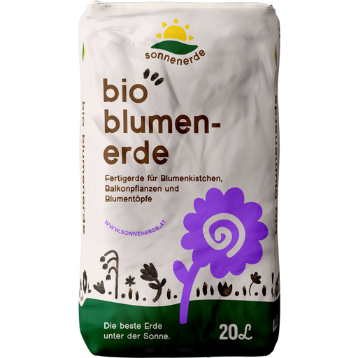 Sonnenerde Bio Blumenerde - 20 Liter