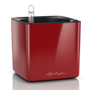 Lechuza Table CUBE Container - Glossy 14 - Scarlet Red High Gloss