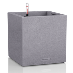 Lechuza Vase CANTO Stone 30 - Low - gris pierre