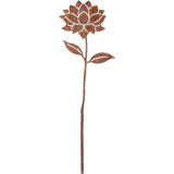 Esschert Design Rost Gartenstecker "Dahlie"