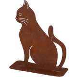 Esschert Design Rustic Seated Cat