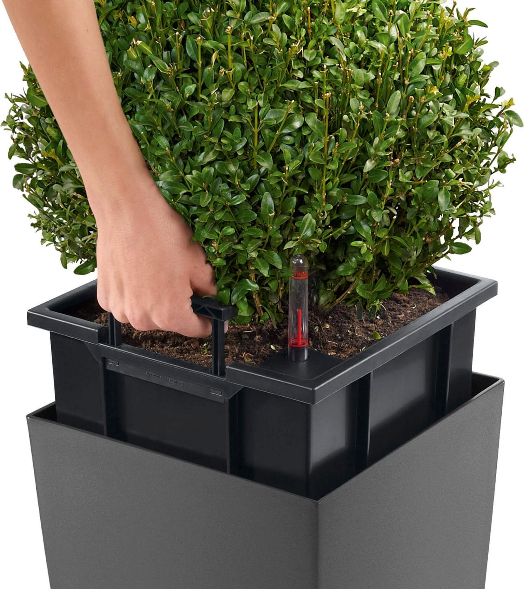 Lechuza Pflanzgefäß CUBICO Premium 40