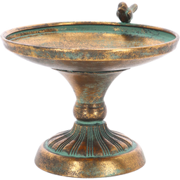 Esschert Design Wanienka, poidło dla ptaków Aged Metal - L