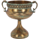 Esschert Design Aged Metal vaza - 34 cm
