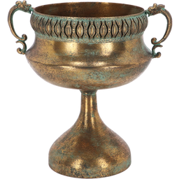 Esschert Design Aged Metal Vase - 34 cm