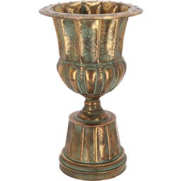 Esschert Design Aged Metal Vaas - 45 cm