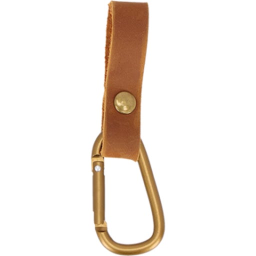 GRANCY Carabiner Design LeatherBelt Esschert Design Cowhide Belt