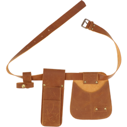 Esschert Design Rindsleder Gartengürtel mit Taschen - 1 Stk.