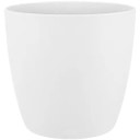all-in-1 Set Topf brussel rund 18 cm inkl. Bewässerungsystem - weiss