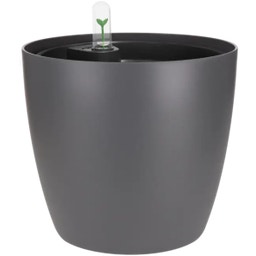 Set All-in-1 Pot Brussel Rond 25 cm avec Système d’Irrigation - 