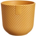 elho jazz rund mini 7cm - amber gelb