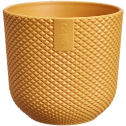 elho jazz rund mini 7cm - amber gelb
