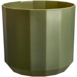 elho Topf facet rund 26cm - wald grün