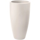 elho Pflanzgefäß june round high - Leinenweiß - Höhe 53 cm