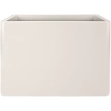 Pflanzgefäß june brick divider 80cm - Leinenweiß