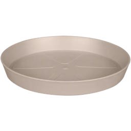 elho loft urban saucer round 17 - Beige fungo