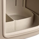 elho cosy vogelfutterhaus 18cm - pilzbeige